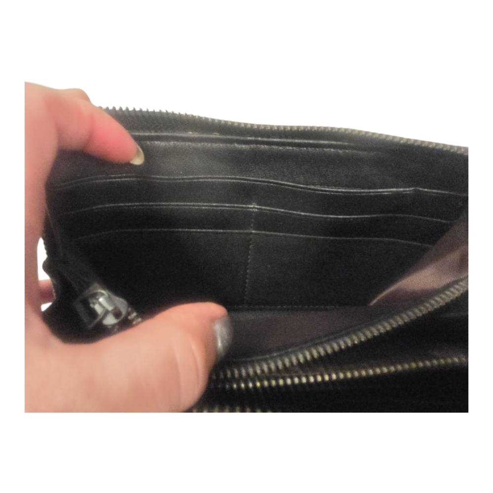 Bottega Veneta Black Intrecciato Leather Wallet - Picture 7 of 13